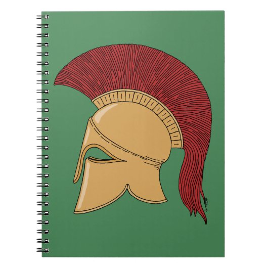 Corinthian Helmet Notitieboek (Voorkant)