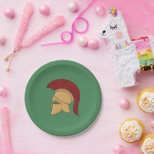 Corinthian Helmet Papieren Bordje (Feest)