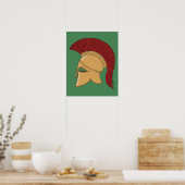 Corinthian Helmet Poster (Keuken)