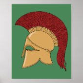 Corinthian Helmet Poster (Voorkant)