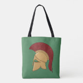 Corinthian Helmet Tote Bag (Achterkant)