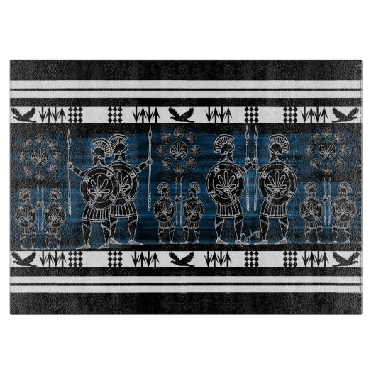 Corinthian Peloponnesian League Snijplank (Voorkant)