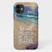 Corinthiërs 16-14 Liefde Case-Mate iPhone Case (Achterkant)