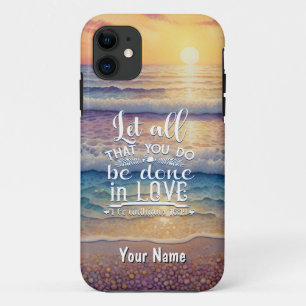 Corinthiërs 16-14 Liefde Case-Mate iPhone Case