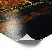 "Corinthische kleuren" Foto Afdruk (Hoek)