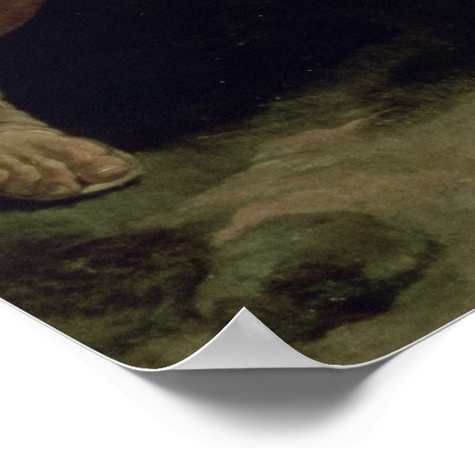 Coriolanus in de Environs van Rome, c.1725 Poster (Hoek)