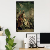 Coriolanus in de Environs van Rome, c.1725 Poster (Thuiskantoor)