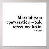 Coriolanus Insult (16eC versie) Poster (Voorkant)