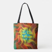 Coriolis Bloom Tote Bag (Achterkant)