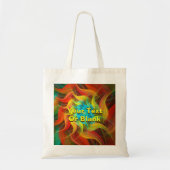 Coriolis Bloom Tote Bag (Voorkant)