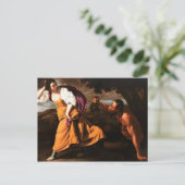 Corisca en de Satyr - Artemisa Gentileschi Briefkaart (Staand voorkant)