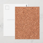 Cork Board Briefkaart (Voorkant / Achterkant)