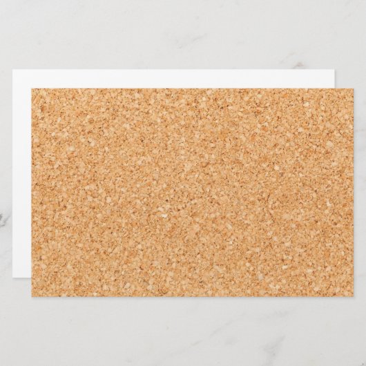 Cork Board Briefpapier (Voorkant / Achterkant)