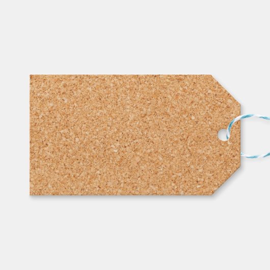 Cork Board Cadeaulabel (Voorkant (Horizontaal))