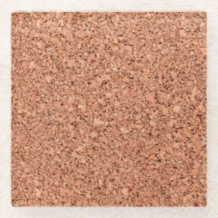 Cork Board Glazen Onderzetter