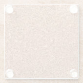 Cork Board Glazen Onderzetter (Achterkant)