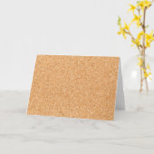 Cork Board Kaart (Gele Bloem)
