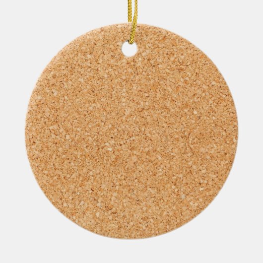 Cork Board Keramisch Ornament (Voorkant)