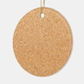 Cork Board Keramisch Ornament (Links)