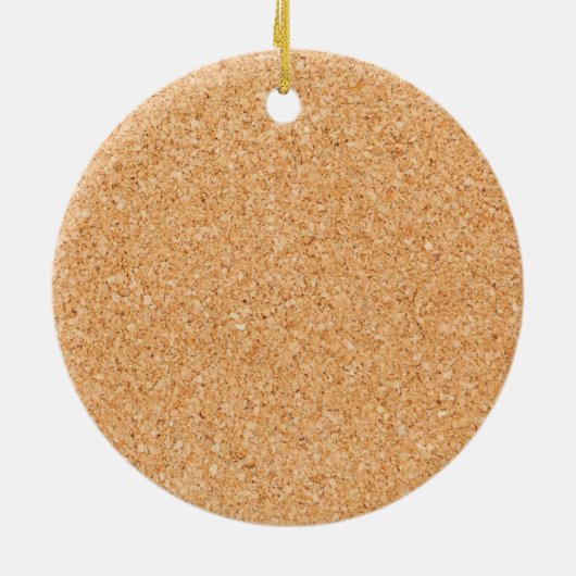 Cork Board Keramisch Ornament (Achterkant)