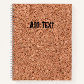 Cork Board Notitieboek (Voorkant)