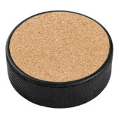 Cork Board Pattern Hockey Puck (3/4)