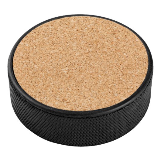 Cork Board Pattern Hockey Puck (3/4)