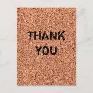 Cork Board -  teksten Briefkaart