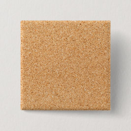 Cork Board Vierkante Button 5,1 Cm