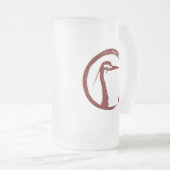 Cork Budokai Beer Glass Matglas Bierpul (Voorkant rechts)