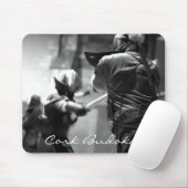 Cork Budokai kendo mousemat dojo Muismat (Met muis)