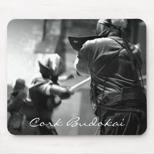 Cork Budokai kendo mousemat dojo Muismat (Voorkant)