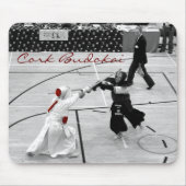 Cork Budokai kendo mousemat dojo Muismat (Voorkant)