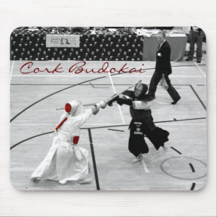 Cork Budokai kendo mousemat dojo Muismat