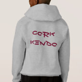 Cork Budokai Kinder hoodie (Achterkant)