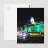 Cork City Hall, St. Patricks Week, Ierland Briefkaart (Voorkant / Achterkant)