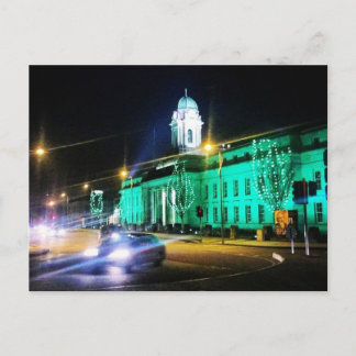 Cork City Hall, St. Patricks Week, Ierland Briefkaart