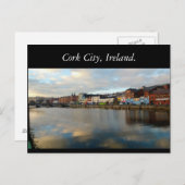 Cork City, Ierland Briefkaart (Voorkant / Achterkant)