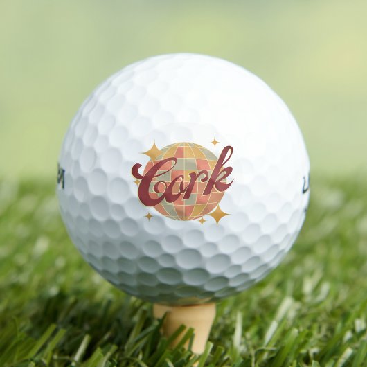 Cork City Ierland Ire golfresort retro Golfballen
