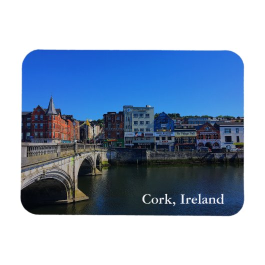 Cork City, Ierland Magnet Magneet (Horizontaal)