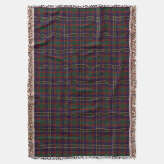 Cork County Irish Tartan Deken (Voorkant Verticaal)
