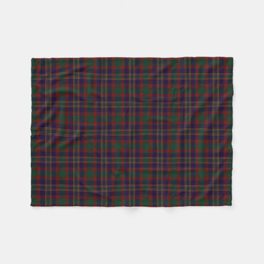 Cork County Irish Tartan Fleece Deken (Voorkant (Horizontaal))