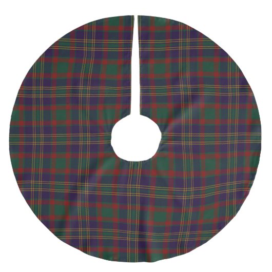 Cork County Irish Tartan Kerstboom Rok (Voorkant)