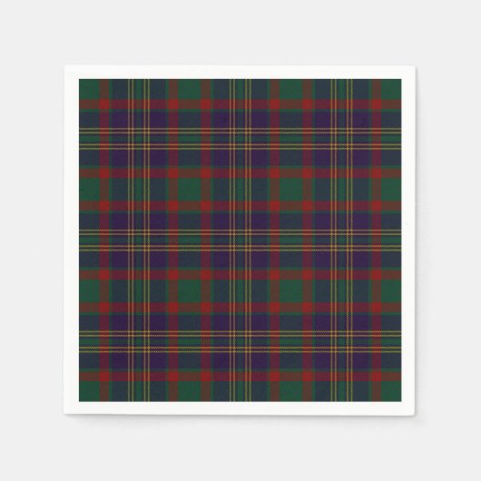 Cork County Irish Tartan Servetten (Voorkant)