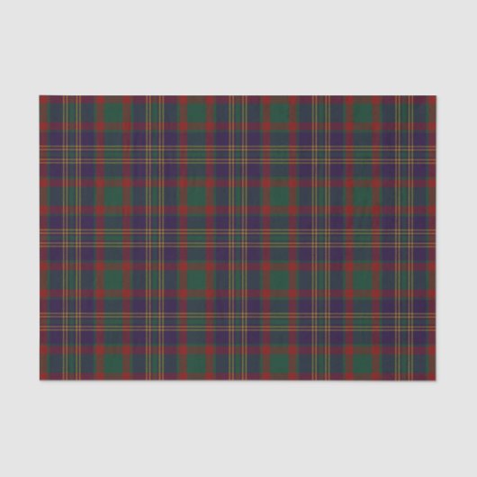 Cork County Irish Tartan Tissuepapier (Voorkant)