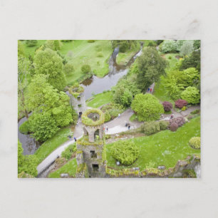 Cork, Ierland. Het beruchte Blarney Castle Briefkaart
