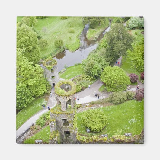 Cork, Ierland. Het beruchte Blarney Castle Magneet (Voorkant)