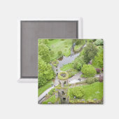 Cork, Ierland. Het beruchte kasteel van Blarney Magneet (Voorkant / Achterkant)