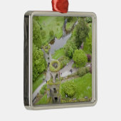 Cork, Ierland. Het beruchte kasteel van Blarney Metalen Ornament (Rechts)