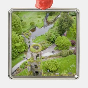 Cork, Ierland. Het beruchte kasteel van Blarney Metalen Ornament